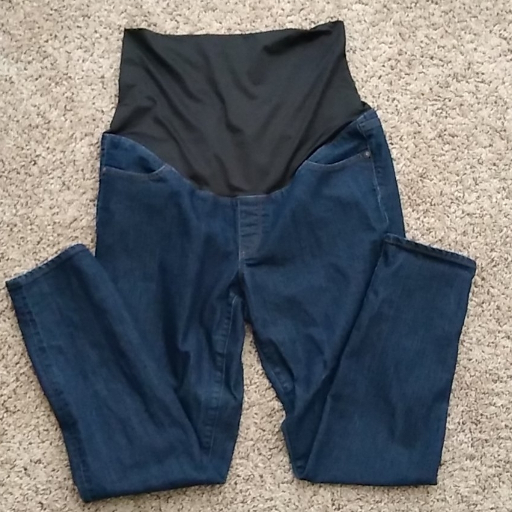 Loft Petit maternity jeans